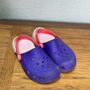 Crocs Two Tone Sling Back Clogs C13